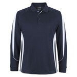 Mens Podium Long Sleeve Bell Polo