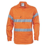 Close Front Cotton Drill Shirt with 3M R/Tape