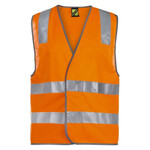 Unisex Hi Vis Safety Vest Tape