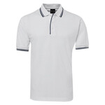 Mens Contrast Polo