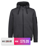 Unisex Zip Front Multi-Pocket Hoodie
