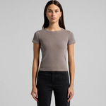 Womens Faded Organic Rib Tee