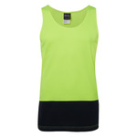 Mens Hi Vis Traditional Singlet