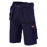 Duratex Cotton Duck Weave Tradies Cargo Shorts - with twin holster tool pocket