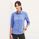 Womens Easy Stretch 3/4 Sleeve Shirt